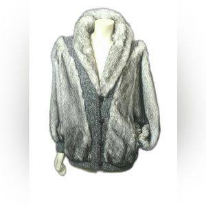 Bullocks Wilshire fur coat size 6